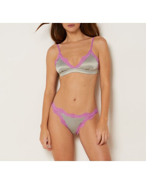 Reggiseno senza ferretto Florish Fushia