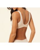 Sujetador de lino sin aros Perfect Match