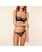 Grenade schwarzer Bügel-BH