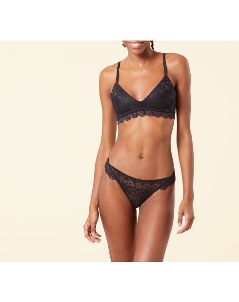 Reggiseno senza ferretto nero Sky