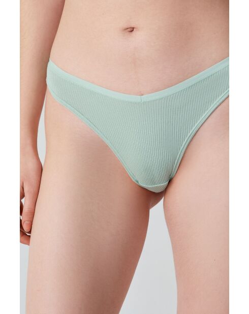 Set di 3 John tangas multicolori