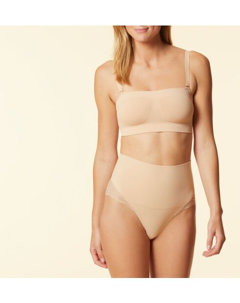 Sujetador Power Byetam beige con aros