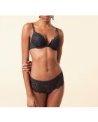 Himmelschwarzer Push-up-BH mit Bügel Nr. 2