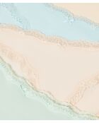 Set van 3 blauwe slipjes van Jim lagoon