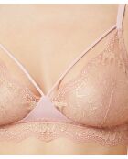 Reggiseno senza ferretto rosa Karat