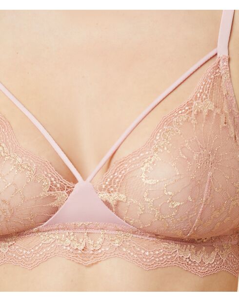 Reggiseno senza ferretto rosa Karat