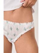 String met witte klaver