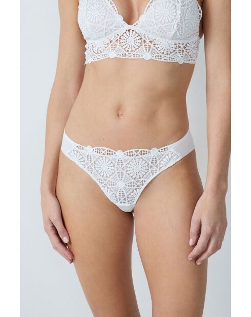 Tanga bianco Escale