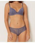 Pantalón corto azul panameño