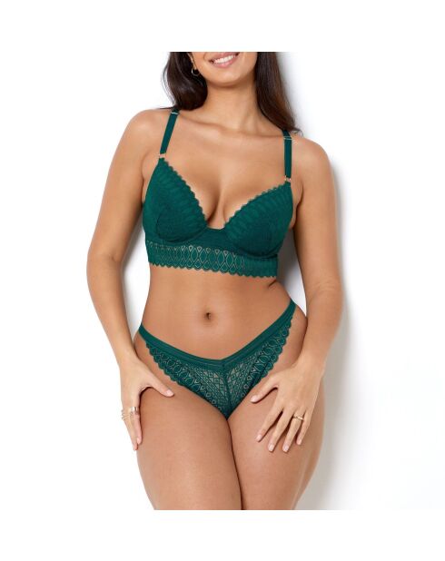 BH met beugel nr. 5 Gravure dennengroen
