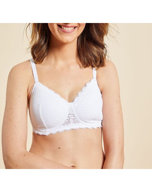 Sujetador blanco sin aros Cherie Post Op