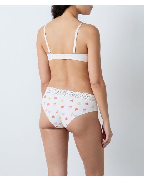 Shorty multicolor con stampa Wish