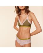 BH zonder beugel nr. 8 Ditsy khaki olive