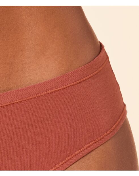 Shorty Cotton 360 rosso mattone