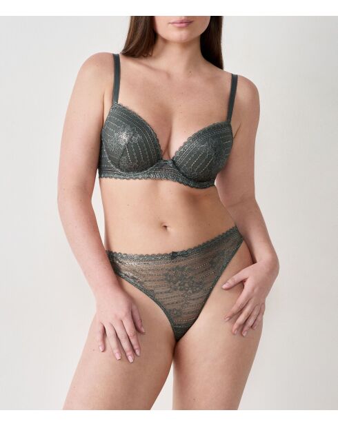 Panamagrüner Bügel-BH Nr. 5