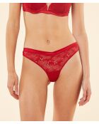 String Babydoll rouge