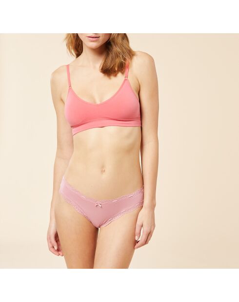 Set de 3 braguitas Lanam color melocotón