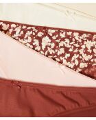 Set mit 4 beigen Sorya Höschen