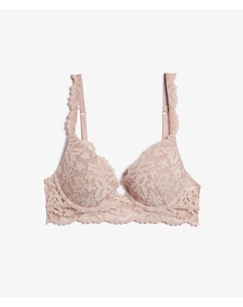 Legende taupe push-up bh met beugel