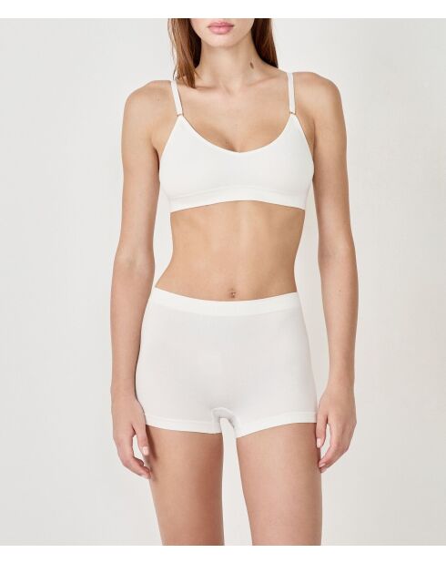 BH zonder beugel en uitneembaar kussentje Amond ecru