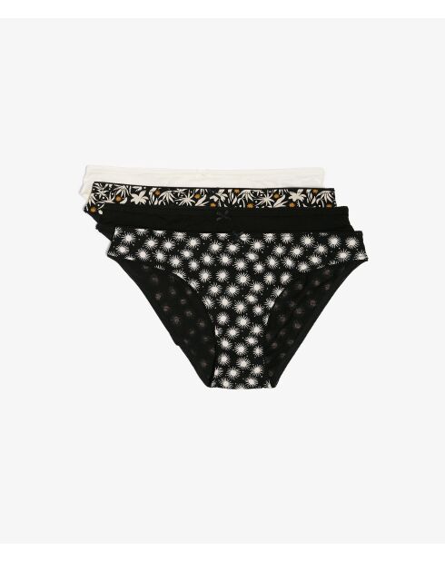 Packung mit 4 mehrfarbigen Jackie Black Höschen