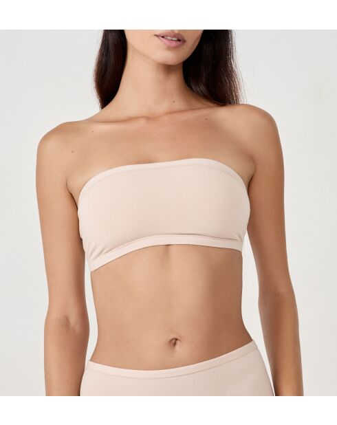 Sujetador sin aros, almohadilla extraíble, algodón 360