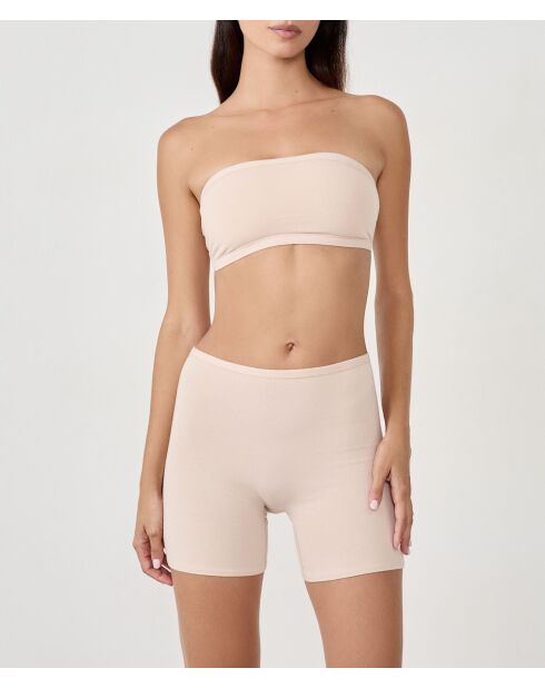 Sujetador sin aros, almohadilla extraíble, algodón 360