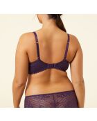 Sujetador morado Panamá con aros nº 5