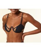 Reggiseno Delicatesse nero con ferretto
