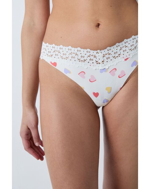 Wish Print S25 mehrfarbiger Tanga