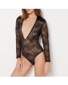 Epatant zwarte romper uit één stuk zonder beugel