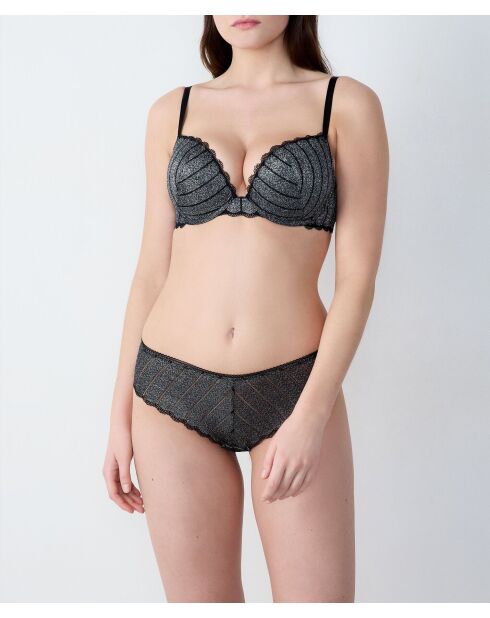 Illusions schwarzer BH mit Bügel Nr. 5