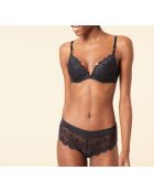 Himmelschwarzer Push-up-BH mit Bügel Nr. 2