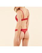 String Babydoll rouge