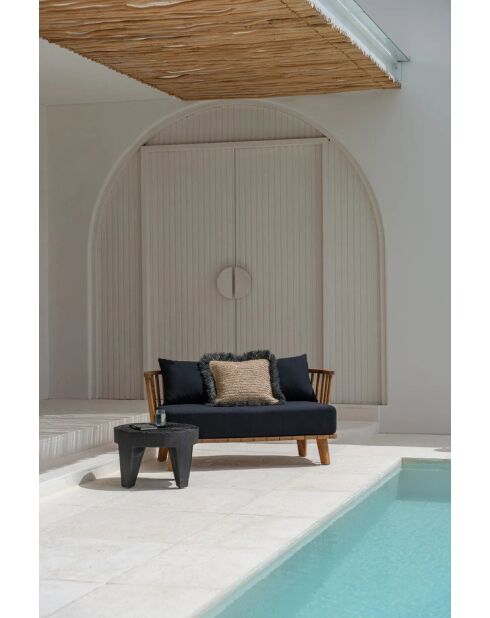 Der Madero Couchtisch - Schwarz - 61x61x40 cm