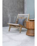 Bonita Kissenbezug aus Baumwolle, Naturschwarz, 60 x 60 x 2 cm