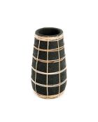 Le Vase Cutie Noir Naturel M - 14x14x26 cm