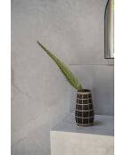 Le Vase Cutie Noir Naturel M - 14x14x26 cm
