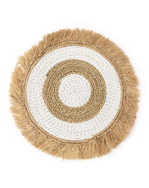 Tovaglietta in rafia Seagrass - Bianco naturale