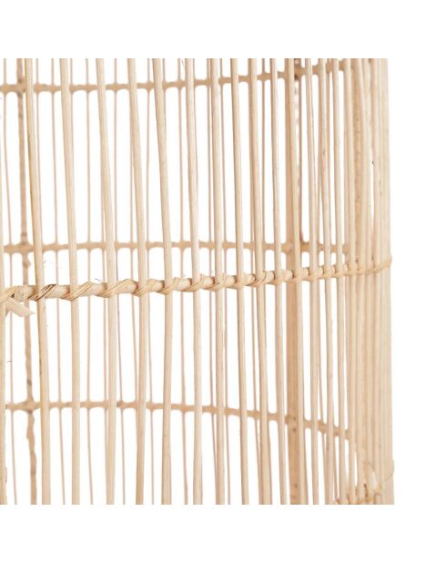La Suspension Bozelo Naturel L - 50x50x80 cm