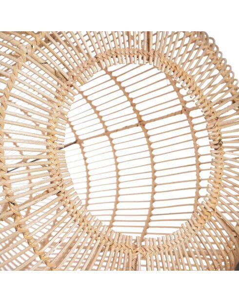 La Suspension Bozelo Naturel L - 50x50x80 cm