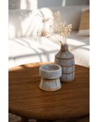 Le Vase Whoopy Béton Naturel L - 13x13x24 cm