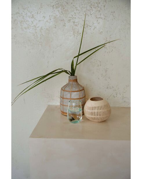 Le Vase Whoopy Béton Naturel L - 13x13x24 cm