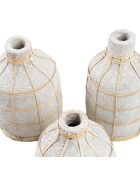 Le Vase Whoopy Béton Naturel L - 13x13x24 cm