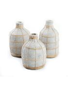 Le Vase Whoopy Béton Naturel L - 13x13x24 cm