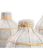 Le Vase Whoopy Béton Naturel L - 13x13x24 cm