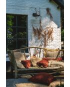 The Oh My Gee Kussenhoes - bordeaux fluweel - 35x100x10 cm