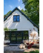 The Oh My Gee Kussenhoes - bordeaux fluweel - 35x100x10 cm