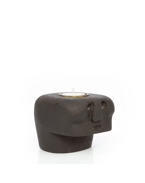 The Sumba Stone #27 Kerzenhalter, 10 x 10 x 9 cm