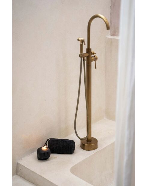 The Sumba Stone #27 Kerzenhalter, 10 x 10 x 9 cm